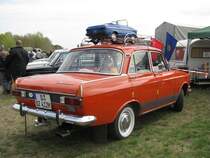 Limousine Moskvitsch 1500 aus Berlin beim Ostfahrzeug-Treffen Finowfurt 24.04.2010