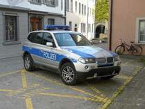 BMW Polizeiauto in Bremgarten/AG am 22.04.2010