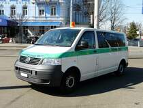 BVB - Einsatzwagen der Basler Verkehrsbetribe unterwegs in der Stadt Basel am 19.03.2010