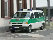 VW TDi vom Deutschen Zoll abgestellt beim Bahnhof Waldshut am 20.05.2010