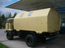 IFA L60 mit LAK 2 an einer Tankstelle in Oelsnitz