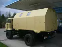 IFA L60 mit LAK 2 an einer Tankstelle in Oelsnitz