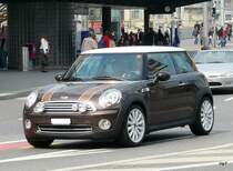 Sportlicher Mini unterwegs in Luzern am 10.04.2010