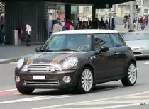 Sportlicher Mini unterwegs in Luzern am 10.04.2010