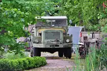 betagter Magirus in einem Dampfmaschinenpark bei Hanau am 16.05.2010
