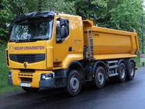 Renault der Firma WEIDER steht in 36100 Petersberg, Mai 2010