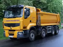 Renault der Firma WEIDER steht in 36100 Petersberg, Mai 2010