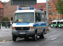 MB Vario der LaPo Thringen unterwegs in Erfurt, Mai 2010