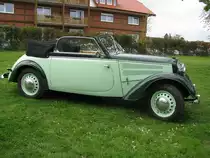 Cabrio ... bei der Oldtimer-Rally, Wohlenberg 01.05.2010