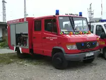 Kleine Mercedes-Feuerwehr von der Feuerwehr Lietzow.