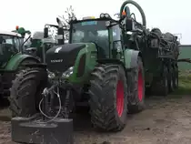 FENDT-Traktor am 19.Mai 2010 in Bergen/R�gen.