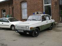 Limousine Wartburg 353 der -VP- (Transportpolizei), Wittenburg 08.05.2010