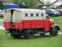 Lschgruppenfahrzeug TS 8 auf Garant 30 K aus dem Landkreis Bad Doberan bei der Oldtimer-Rally, Wohlenberg 01.05.2010