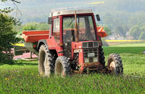 McCormick IHC 745 auf einer Wiese Nhe der Steinbachtalsperre - 20.05.2010