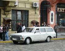 Wolga M-24 als Taxi fotografiert in Lviv, Ukraine 27-05-2010.
