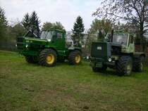 Beide Charkov T150k beim Russentreffen Oberlungwitz