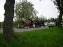 Der GT124 begibt sich am Samstag Abend whrend des Russentreffens noch mal auf eine Rundefahrt.