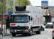 Mercedes Ateco Khllaster unterwegs in Sion am 10.05.2010