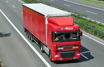 DAF XF  Kopi Trans  auf der A61 bei Rheinbach - 25.05.2010