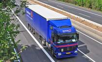MB Actros  Boekhout  aus NL auf der A 61 bei Rheinbach - 29.05.2010
