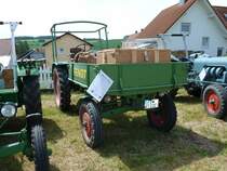 Fendt F 231 GTS, Bauj. 1962, 35 PS, ausgestellt anl. der Feier  850 Jahre Bernhards  am 06.06.2010 in Fulda-Bernhards 
