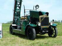Magirus-Patent-Autodrehleiter K 26, Baujahr 1929 ausgestellt anl. der Feier  850 Jahre Bernhards  am 06.06.2010 in Fulda-Bernhards 