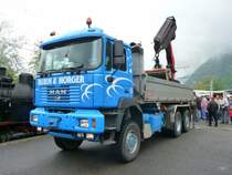 MAN Kipper als Kohletransporter in Interlaken am 15.05.2010