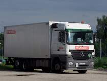 MB-2541 anl�sslich einer kleinen Fahrerpause vor einem t�rkischen Lokal in Ried i.I.;100607