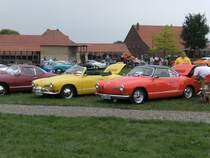 Karmann Ghia beim Karmann Ghia Treffen am 08.08.2009 im Ziegeleimuseum in Lage (Lippe)
