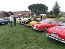Karmann Ghia beim Karmann Ghia Treffen am 08.08.2009 im Ziegeleimuseum in Lage (Lippe)