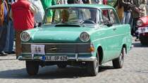 Der Opel Rekord P2 am Start bei der Oldtimer-Rallye in H�ls.