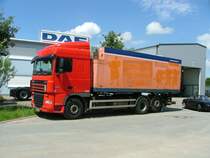 DAF 105XF mit ehem. 'PLUS' Aufbau.