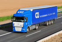 DAF XF auf der A61 bei Heimerzheim 04.06.2010