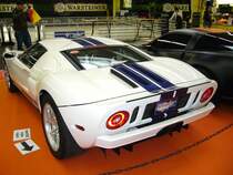 Heckansicht eines Ford GT. Ausf�hrungen zu diesem Fahrzeug siehe Bild-nr. 37.897. Essen Motor Show.