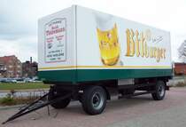 2 achsiger K�hlanh�nger mit unterbauter K�hlung Bitburger
gesehen in Hasel�nne 05/04/2010 