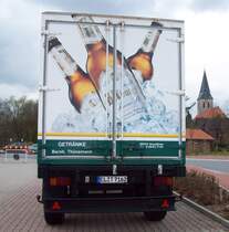 Bitburger Kofferanh�nger mit K�hlung  gesehen in Hasel�nne 05/04/2010 
