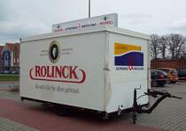 Getr�nke Verkaufsanh�nger ROLINCK    Als w�r&acute;s f�r Sie allein gebraut   gesehen in Hasel�nne 05/04/2010
