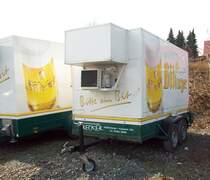 2 achsiger K�hlanh�nger Bitburger   bitte ein Bit   vom Getr�nkehandel STRECKER Herten 30/04/2010
