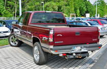 GMC 1500 Sierra Pickup am Bf in Mechernich abgestellt - 09.06.2010