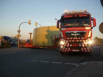 MAN TGS Schwerlast-Zugmaschine von Meier & Sohn Schwertransporte.