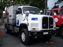 Saurer D290BN 4x4 am Saurer-Treffen in Aigle/VD am 19.06.2010