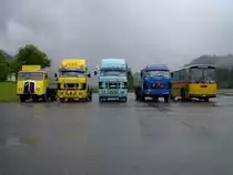 Rckkehr vom Saurer-Treffen in Aigle/VD am 19.06.2010