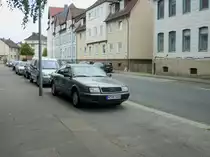 Audi 100 in der Kthendwaldstrae/Lehrte.