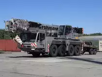 Autodrehkran, Terex-Demag Kran: AC 80-2, Maximale Traglast in Ton: 80 T,
Maximale Mastlnge: 67,6 m