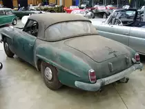 Mercedes Benz 190SL. Einen Scheunenfund aus Duisburg, der nach seinem Verkauf gem Kundenwnschen wieder neu aufgebaut wird. Meilenwerk Dsseldorf.