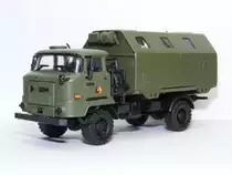 1/87 NVA IFA L60 AC1-N mit Leicht Absetzbaren Koffer der 2. Grenklasse (LAK II).Modellhersteller dieses Bausatzes ist unbekannt. Vertrieb ber RK Modelle, MAC, u.s.w.