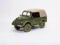 1/87 NVA GAZ 69-M. Herrsteller des Bausatzes unbekannt. Vertrieb ber RK-Modelle, Mac u.s.w.