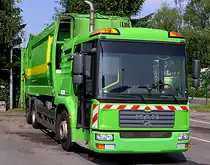 ...MAN Typ TGA 28.350 ..ein Sonderfahrzeug zur Mllentsorgung -