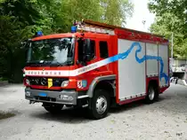 Feuerwehr Bremgarten / Hermetschwil Mercedes 1529 in Bremgarten am 29.05.2010