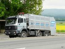 Mercedes 2543  Mllwagen in Nyon am 19.05.2010